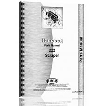 New Parts Manual For Hancock Tractor (HAN-P-222 SCPR)